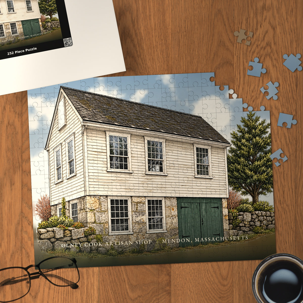 Mendon Olney Cook Artisan Shop 252-Piece Jigsaw Puzzle