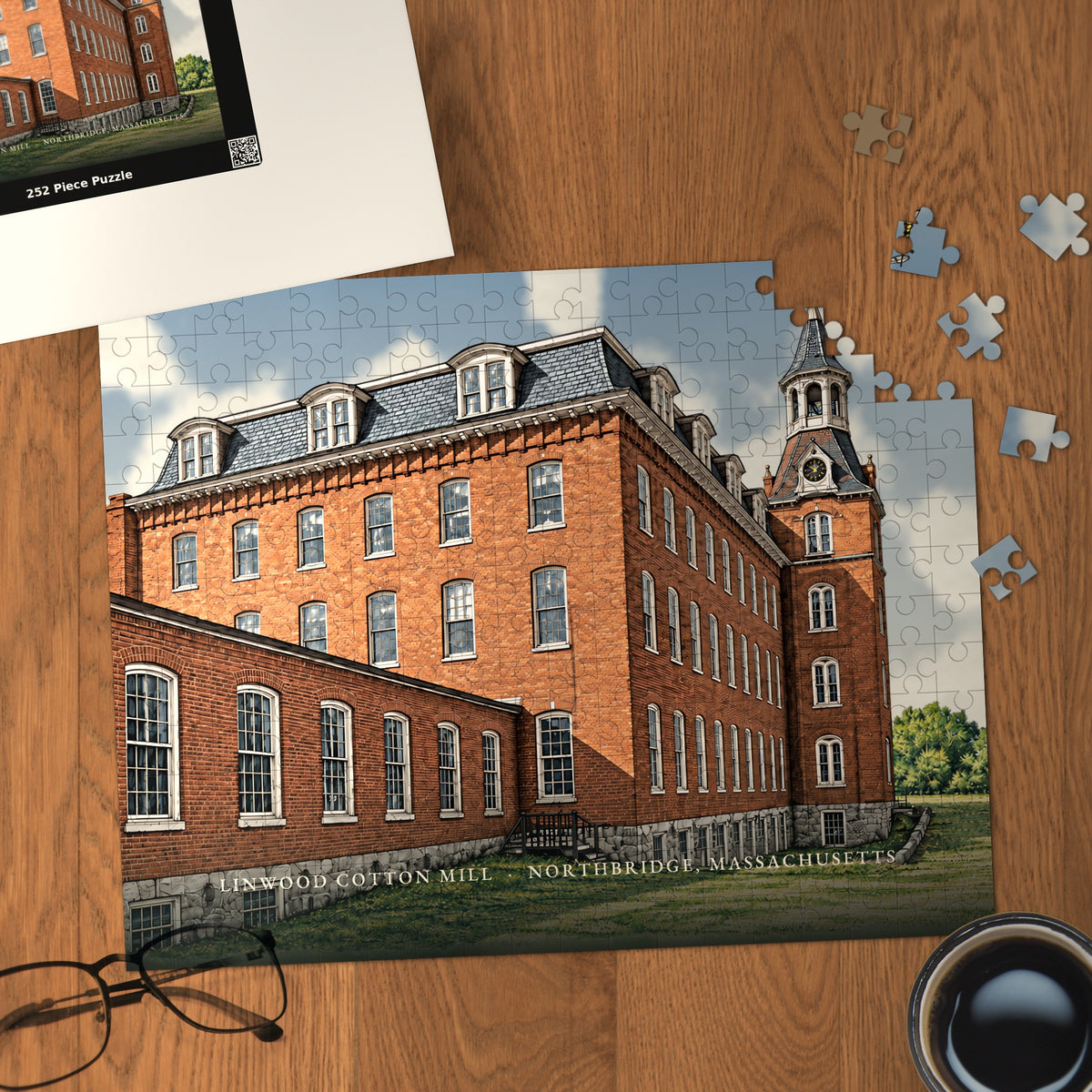 Northbridge Linwood Cotton Mill 252-Piece Jigsaw Puzzle