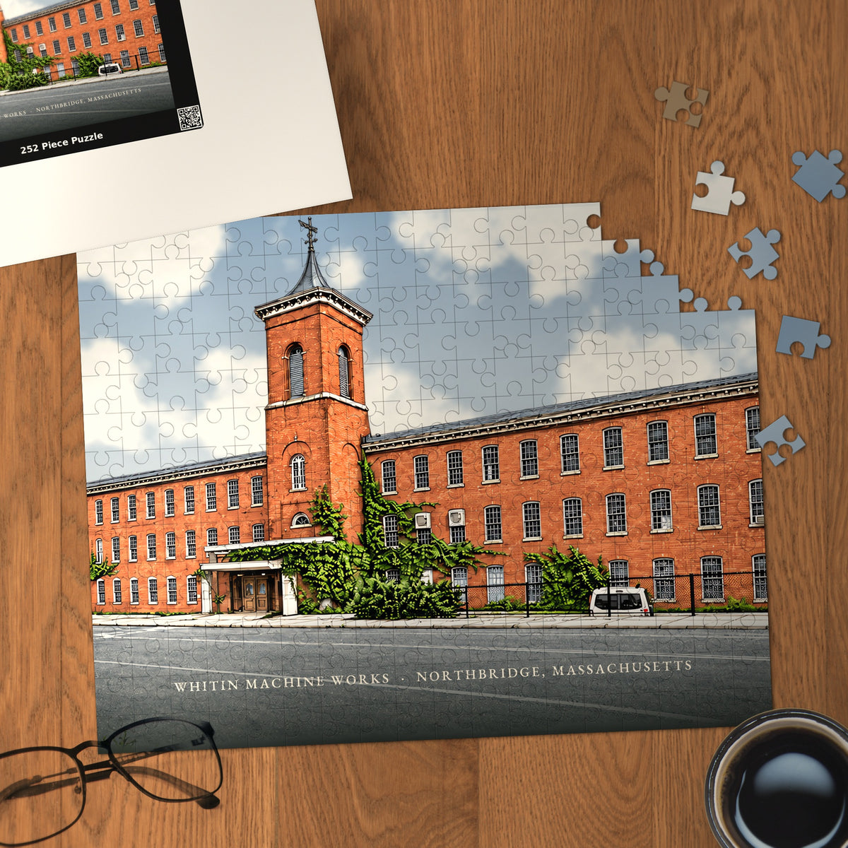 Northbridge Whitin Machine Works 252-Piece Jigsaw Puzzle
