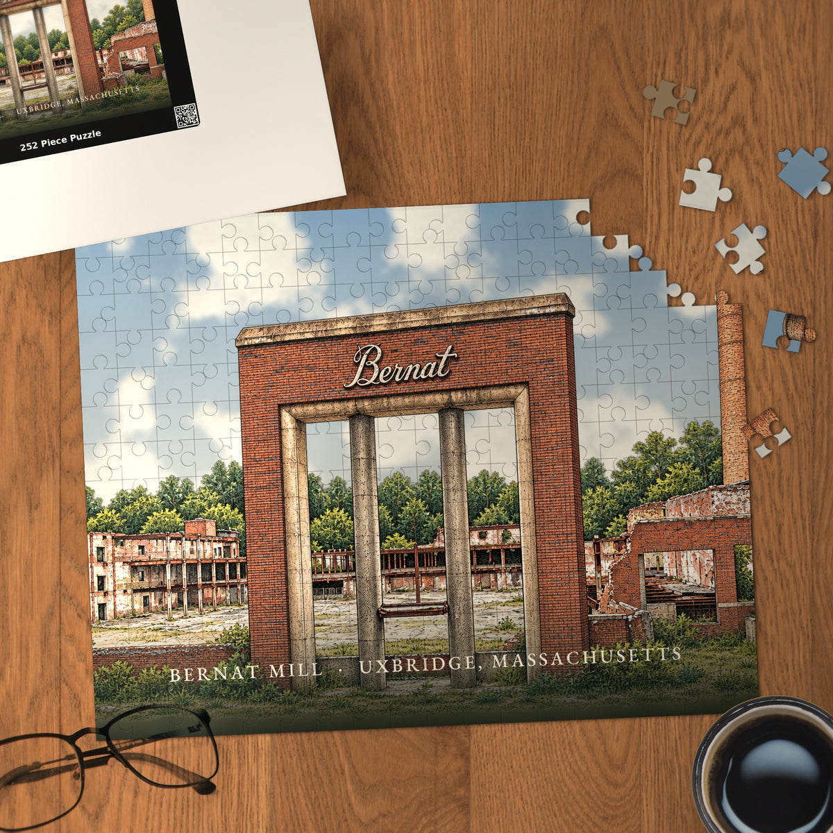 Uxbridge Bernat Mill 252-Piece Jigsaw Puzzle