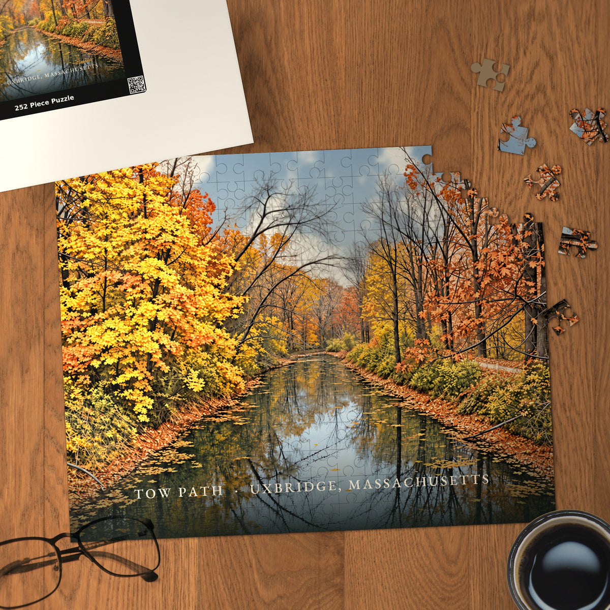 Uxbridge Tow Path 252-Piece Jigsaw Puzzle