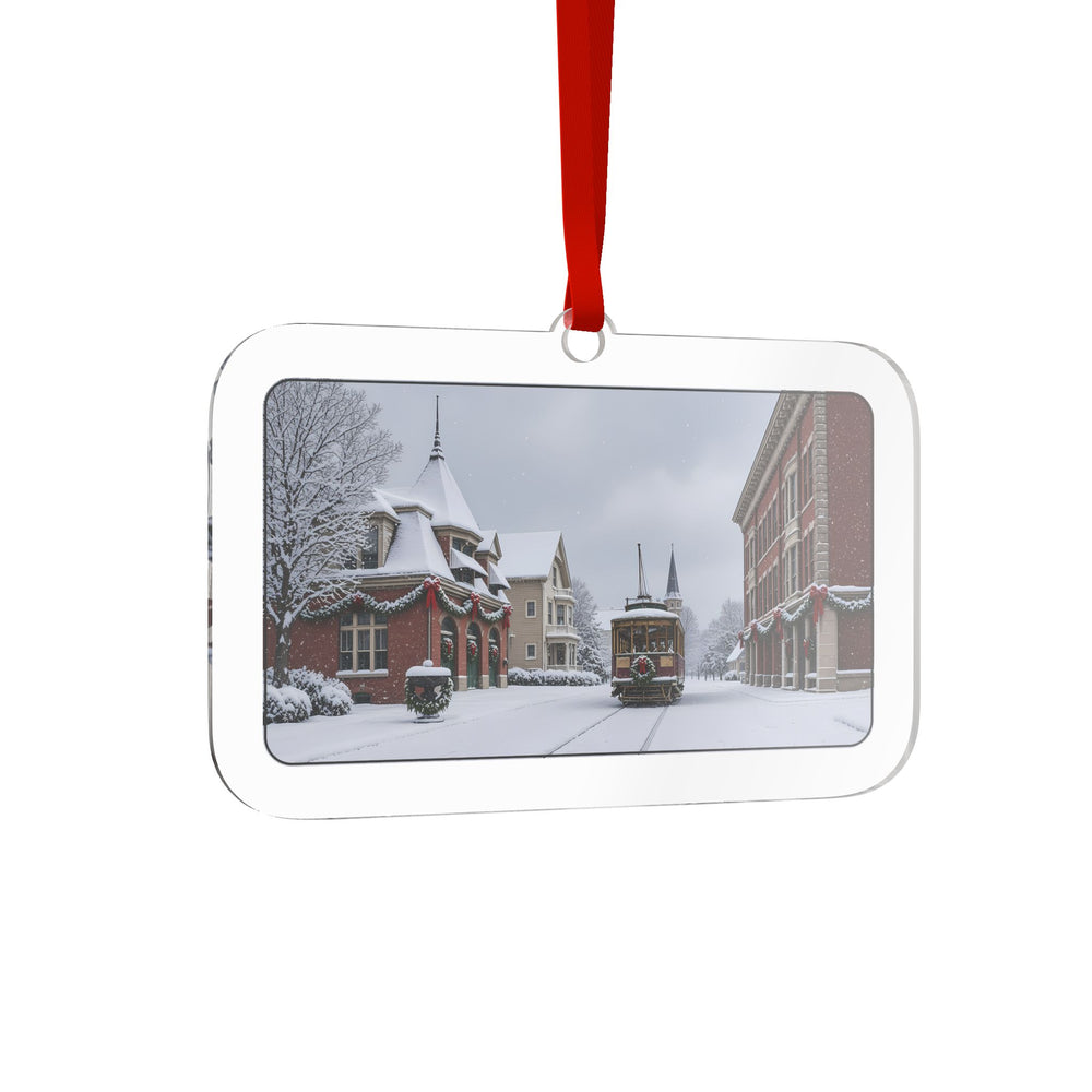Broad Street — Central Falls, RI Christmas Ornament