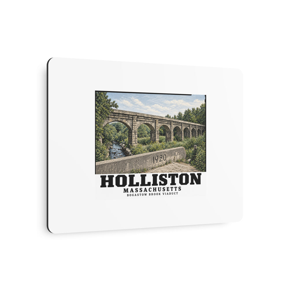Bogastow Brook Viaduct native survey image - negative number verification required 7 × 5 in Horizontal Metal Wall Art - Charles River