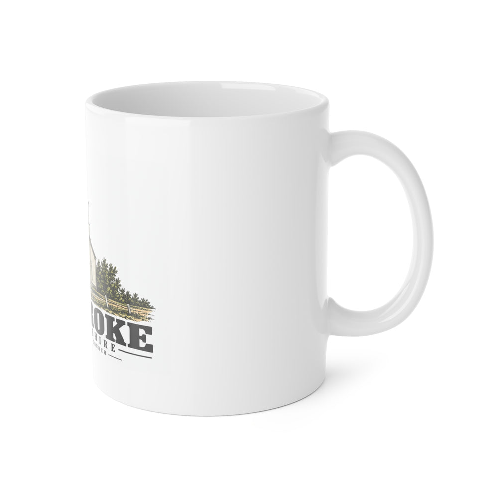 Pembroke Congregational Church, Pembroke Street 11 oz White Ceramic Mug - Merrimack Valley Goods