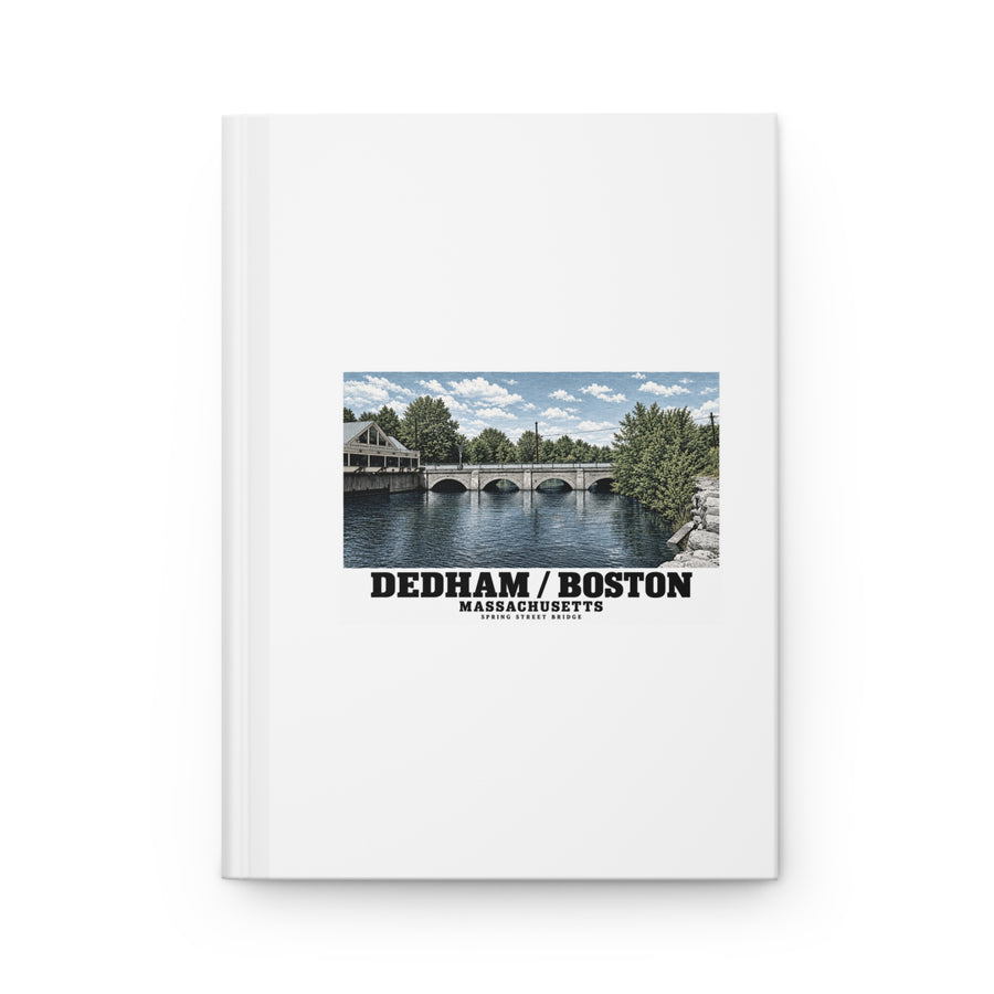 Spring Street Bridge western arches (HAER MA-95-2, 1990) Matte Hardcover Journal - Charles River