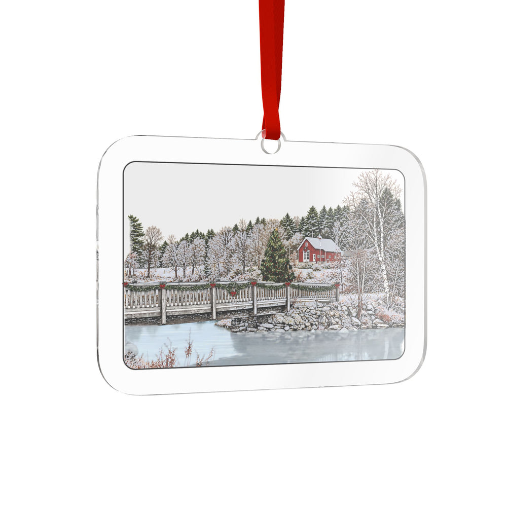 River Bend Farm — Uxbridge, MA Christmas Ornament