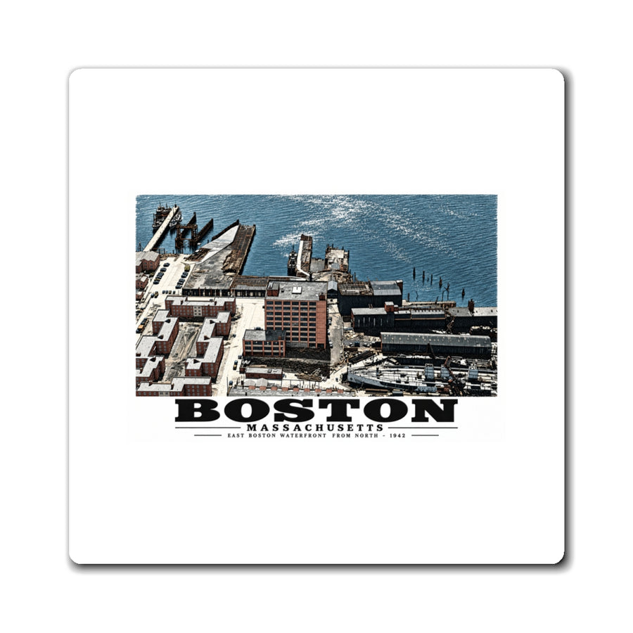 Maritime Coal Co., East Boston, MA -from North 1000 ft. 4 in Magnet - Boston Harbor