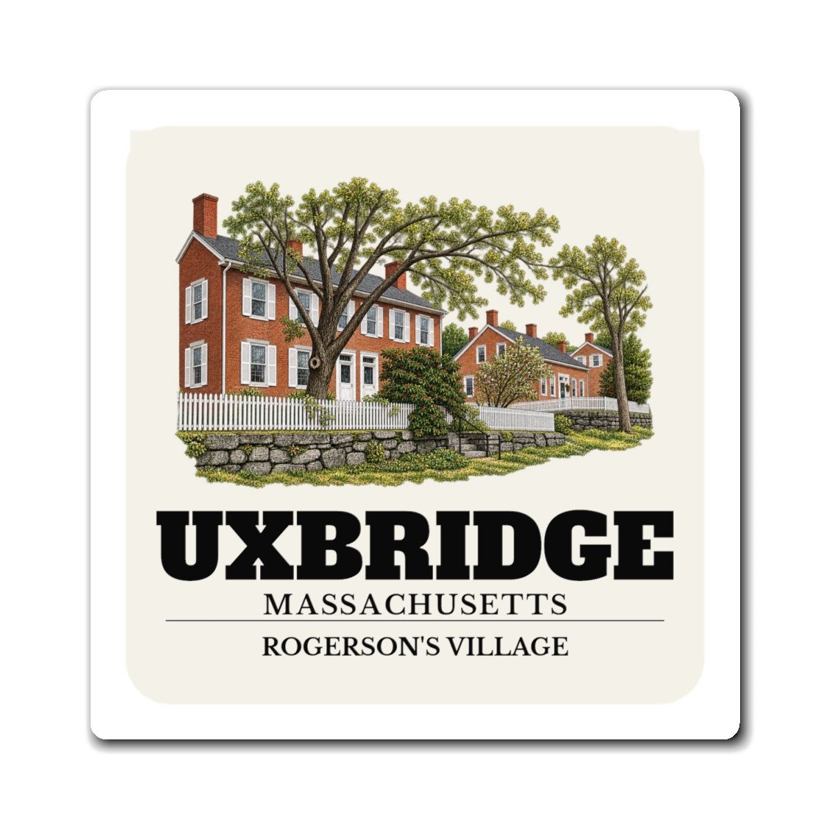 Uxbridge Rogerson's Village 4 in Magnet