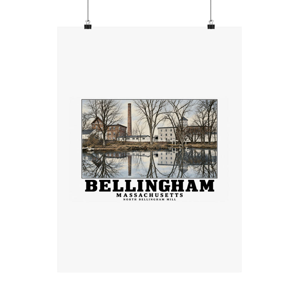 The North Bellingham Mill, plate following printed page 144 Matte Heritage Poster — 11 × 14 and 18 × 24 in - Charles River