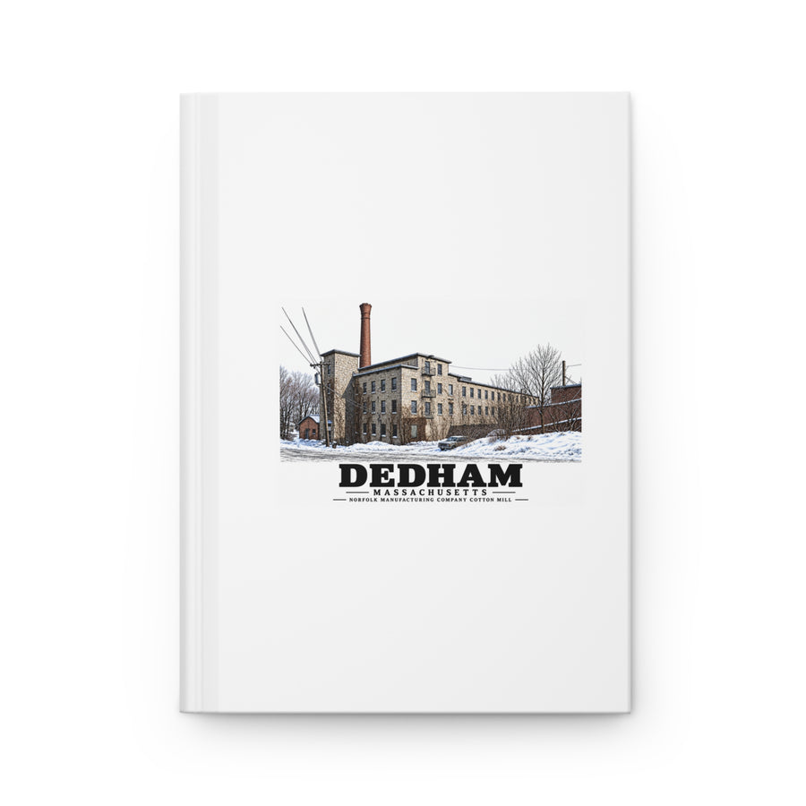 Dedham Norfolk Manufacturing Company Cotton Mill Matte Hardcover Journal — Charles River Goods