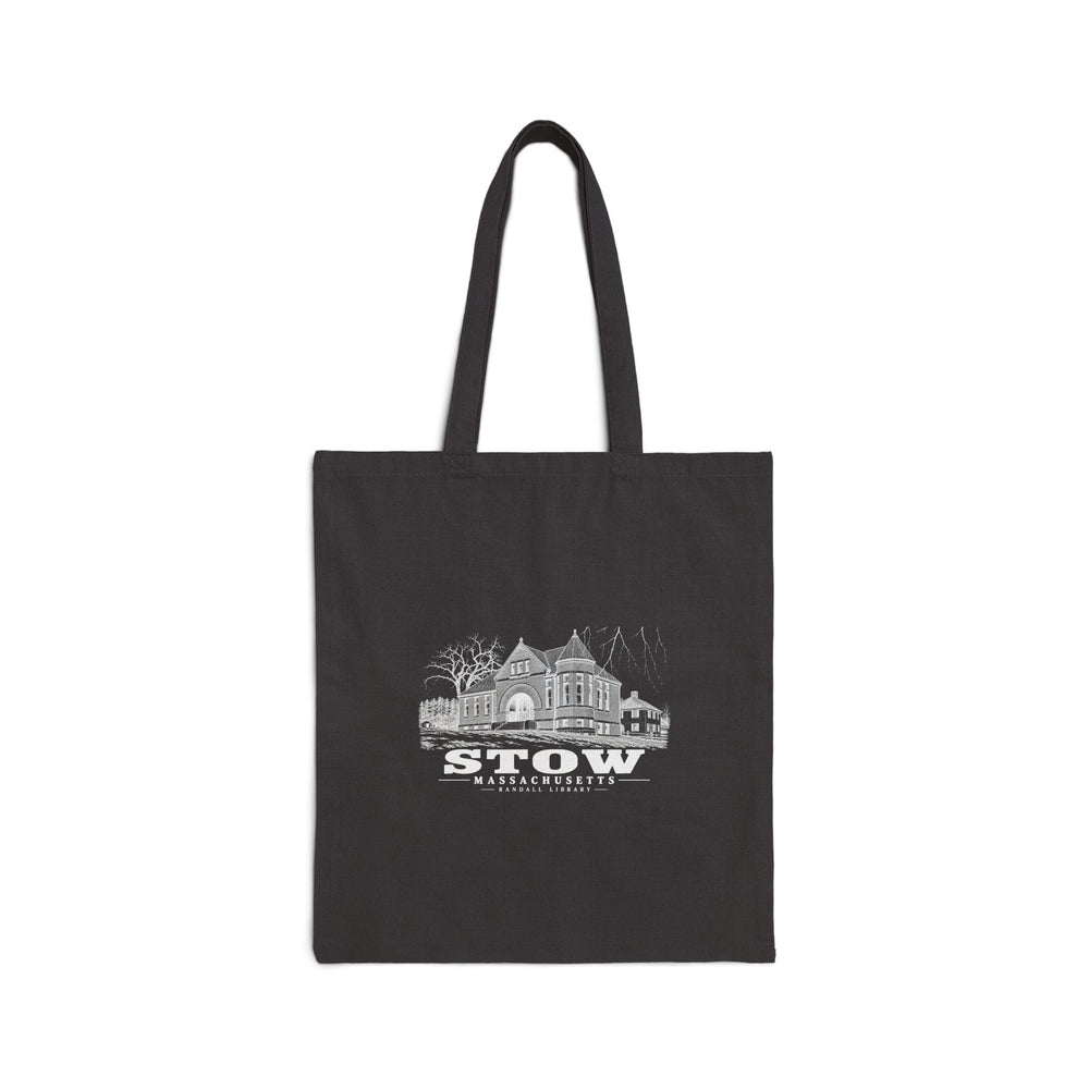 Randall Library Natural + Black Heavy Canvas Tote - Assabet Valley Goods