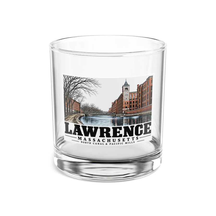 Lawrence North Canal and Pacific Mills 10 oz Rocks Glass - Merrimack Valley Goods