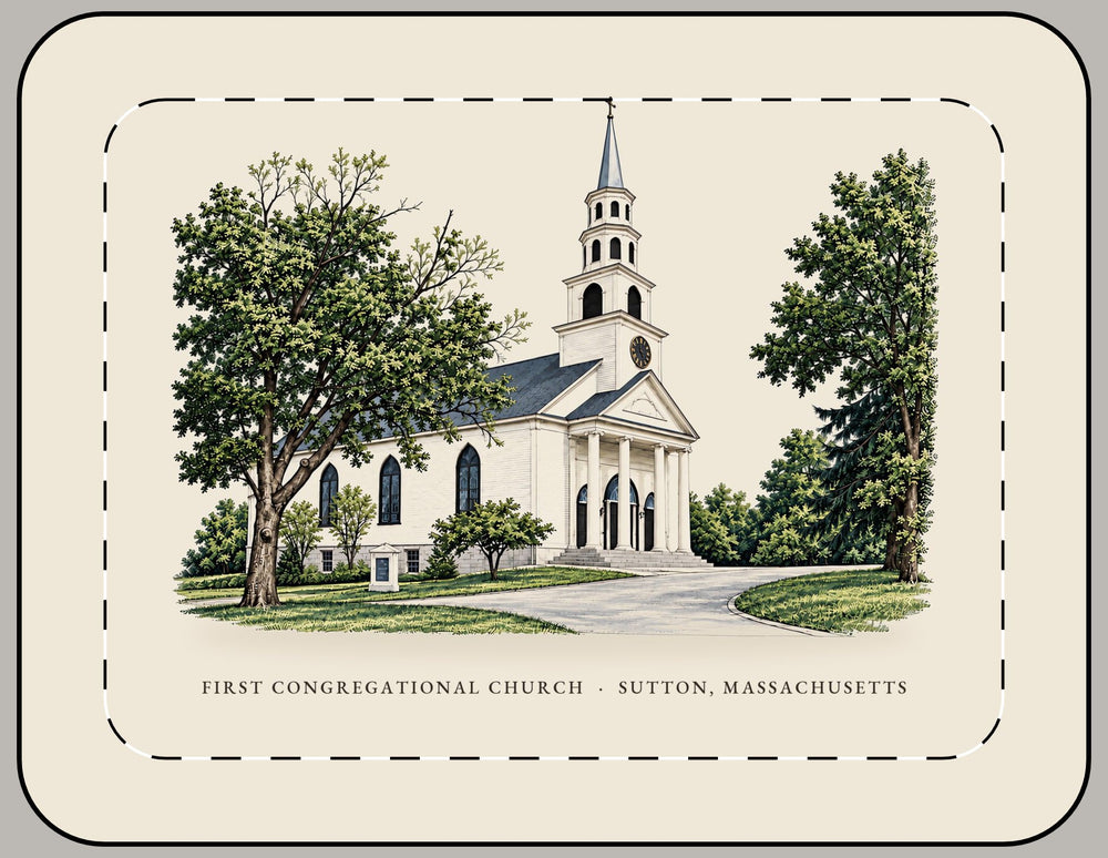 Sutton First Congregational Church Laptop Sleeve