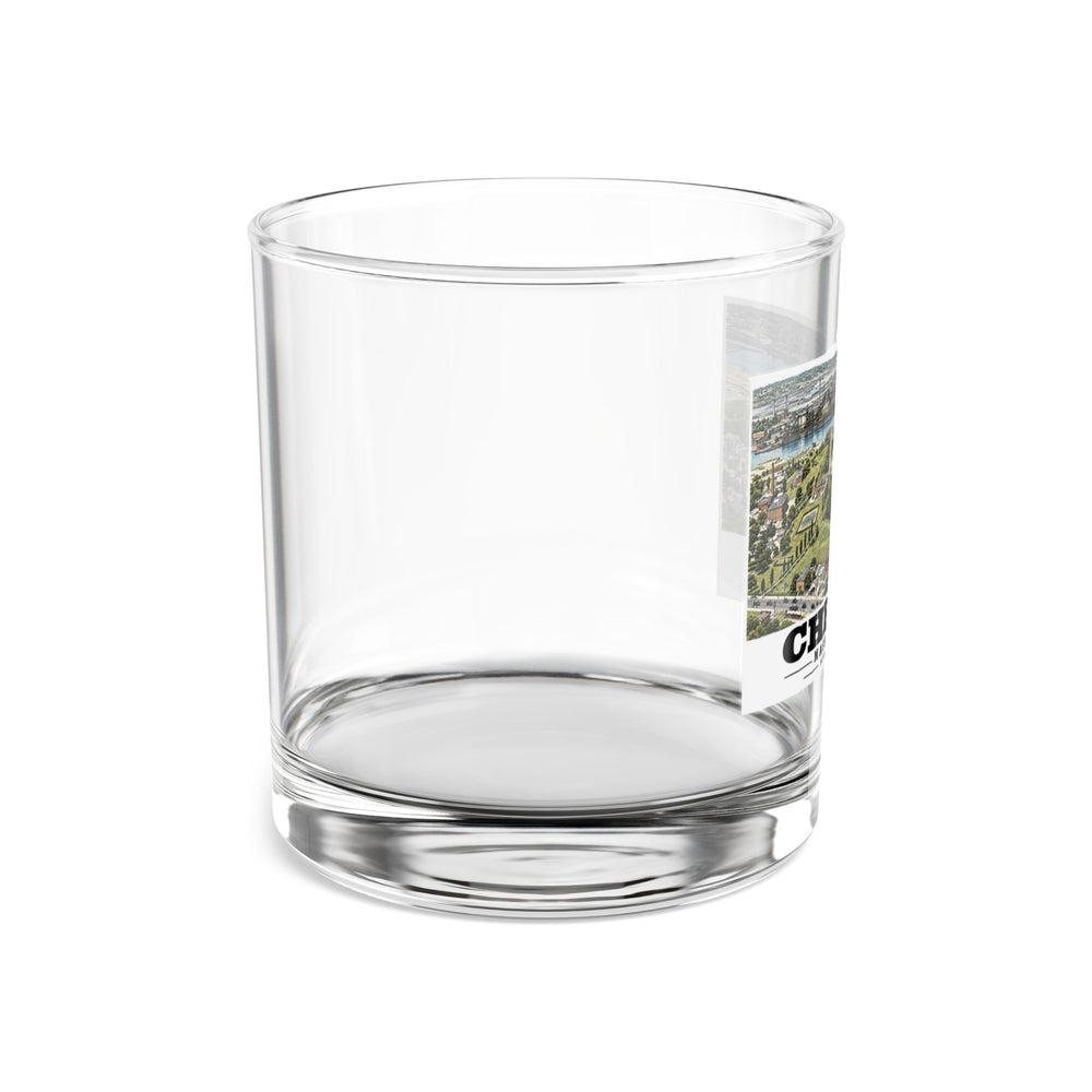 Naval Hospital Chelsea 10 oz Rocks Glass - Boston Harbor