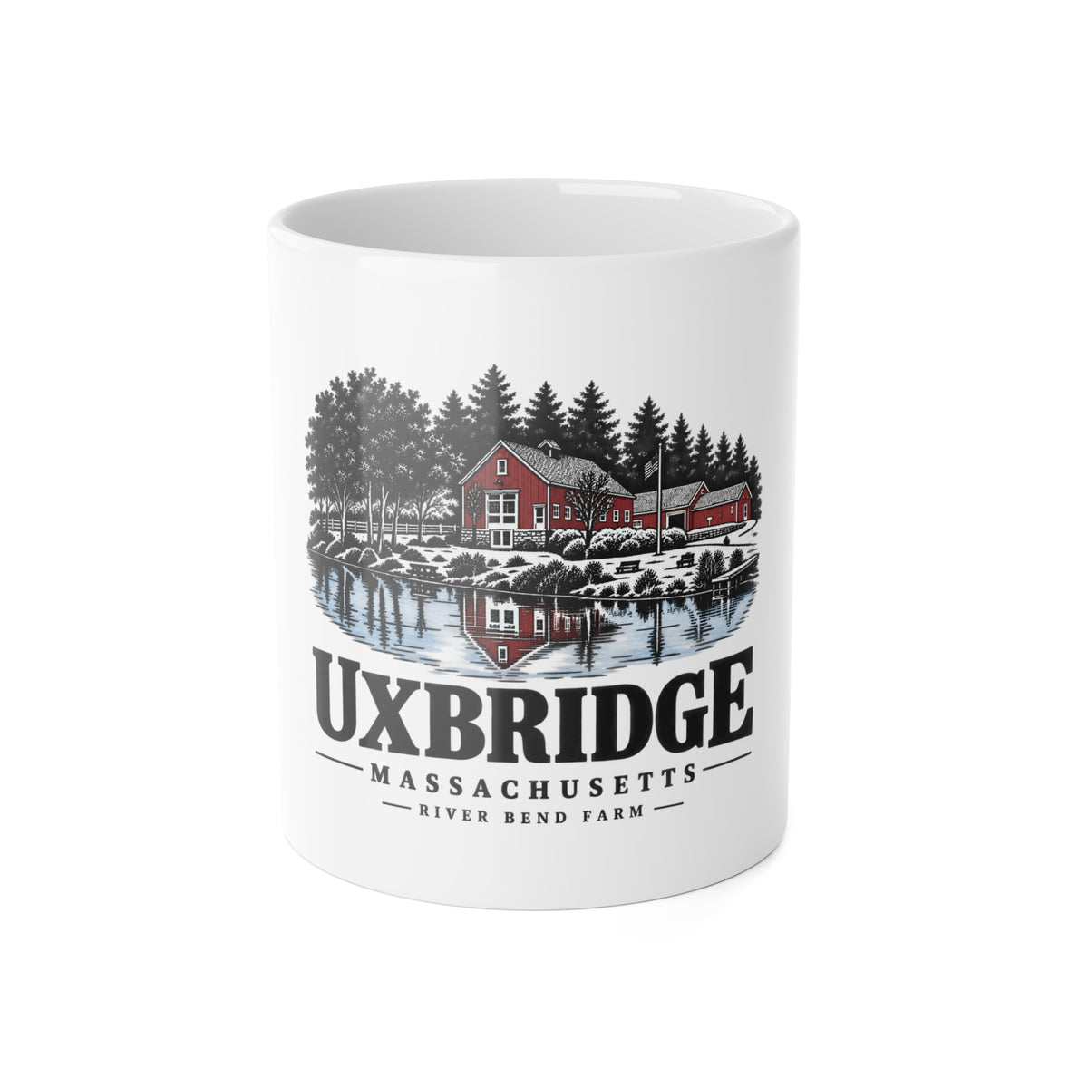 Uxbridge River Bend Farm 11 oz Ceramic Mug