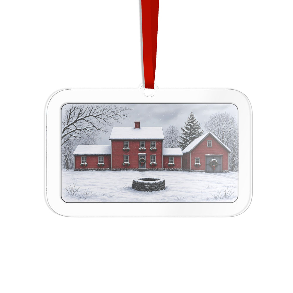Willard House / Clock Shop — Grafton, MA Christmas Ornament