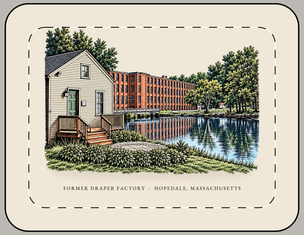 Hopedale Former Draper Factory Laptop Sleeve
