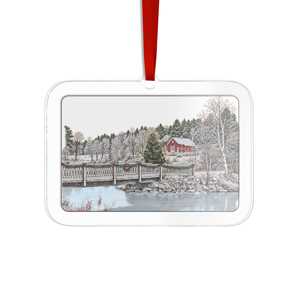 River Bend Farm — Uxbridge, MA Christmas Ornament