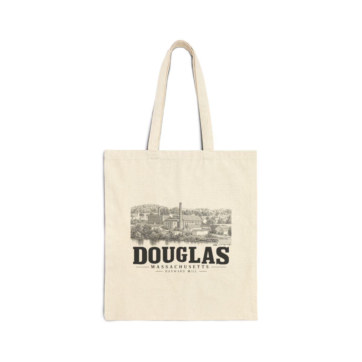 Douglas Hayward Mill Heavy Canvas Tote - Natural - front product view