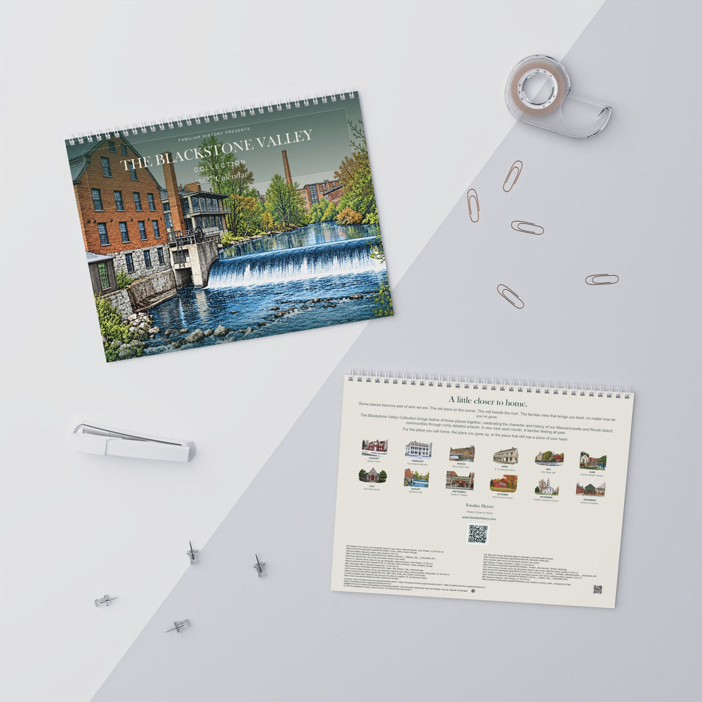 The Blackstone Valley Collection — 2027 Wall Calendar