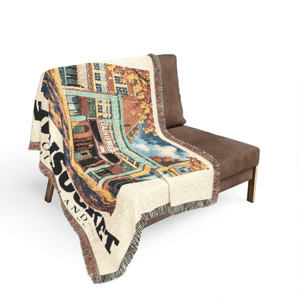 Stadium Theatre — Woonsocket, Rhode Island Woven Blanket