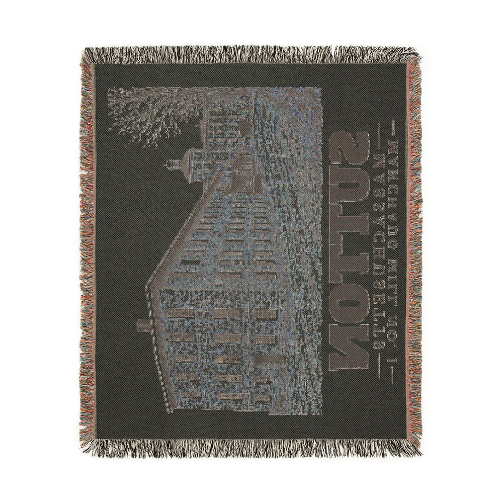 Manchaug Mill No. 1 — Sutton, Massachusetts woven blanket, product view 4