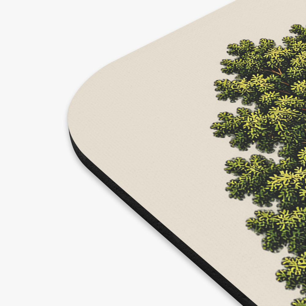 Uxbridge Blanchard School mouse pad mockup showing the full illustrated print