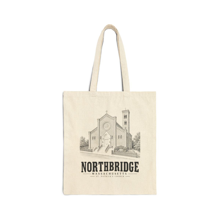 Northbridge St. Patrick's Church Heavy Canvas Tote - Natural - front product view