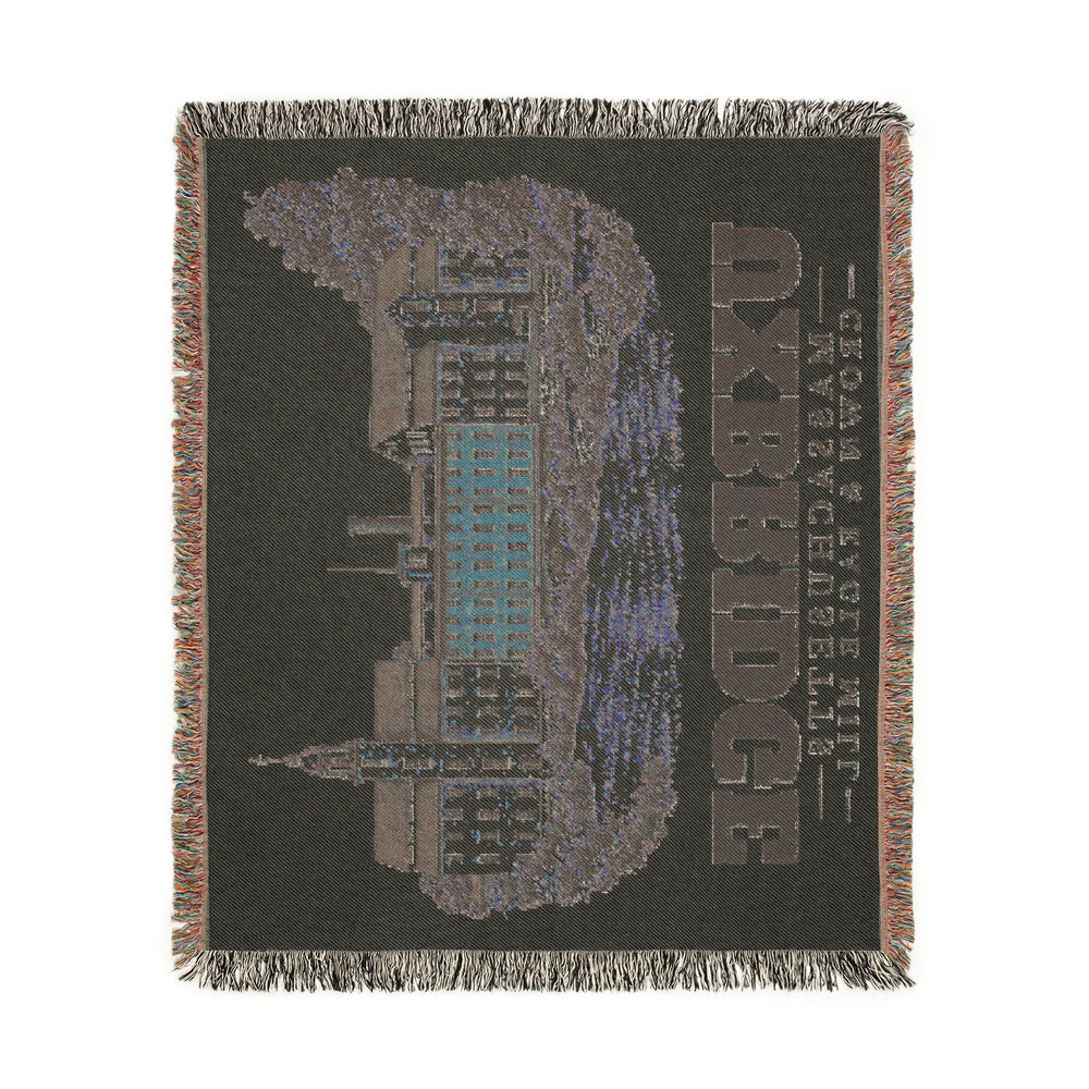 Crown & Eagle Mill — Uxbridge, Massachusetts woven blanket, product view 4