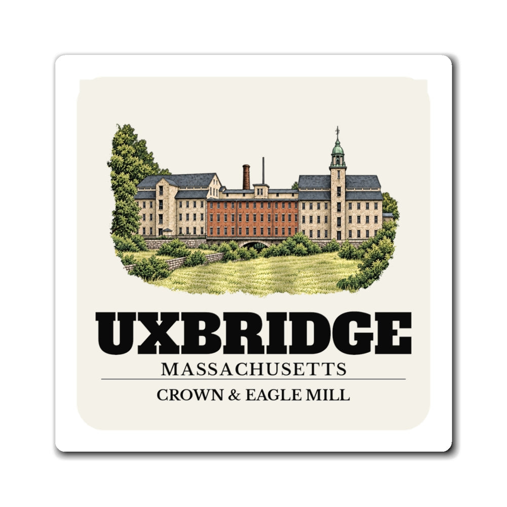 Uxbridge Crown & Eagle Mill 4 in Magnet