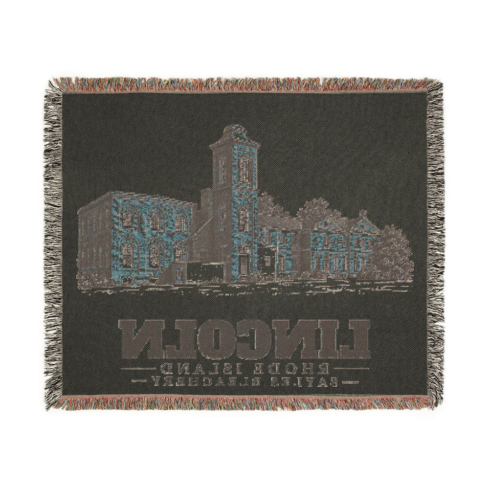 Sayles Bleachery — Lincoln, Rhode Island woven blanket, product view 3