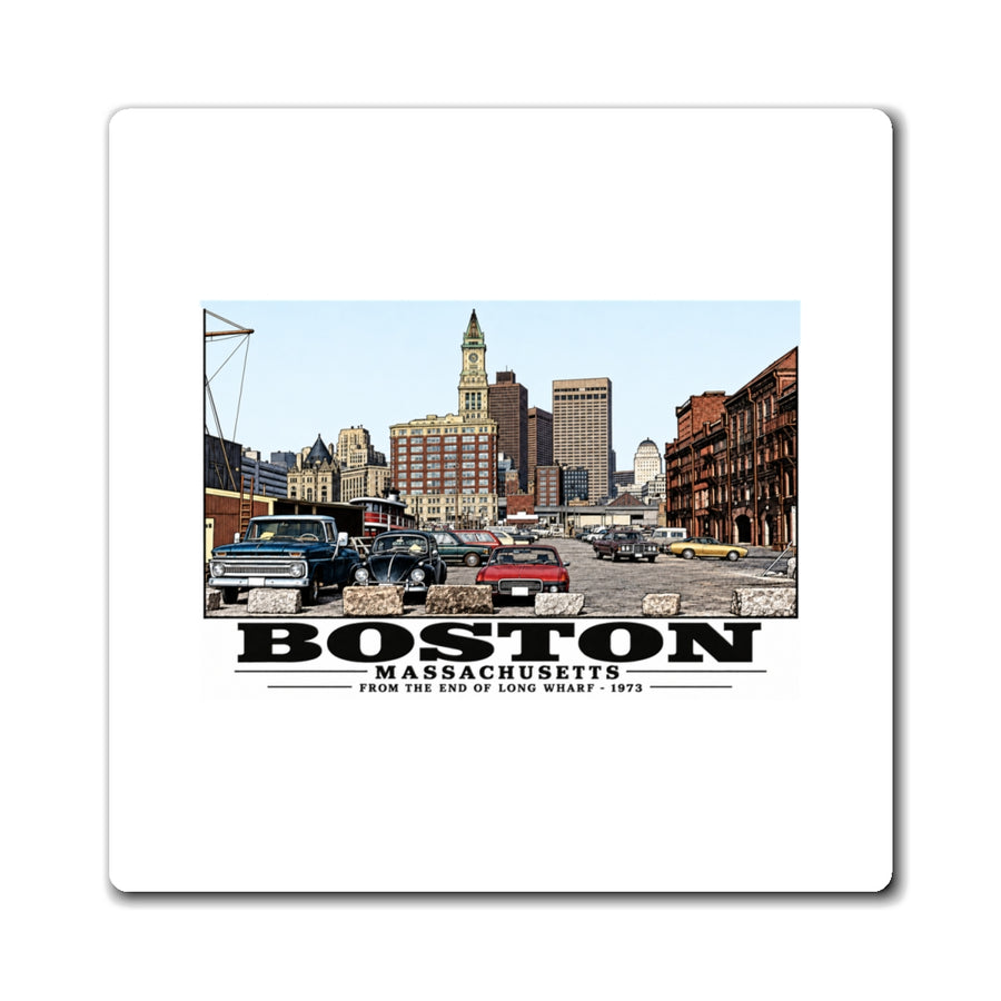 From end of Long Wharf 4 in Magnet - Boston Harbor