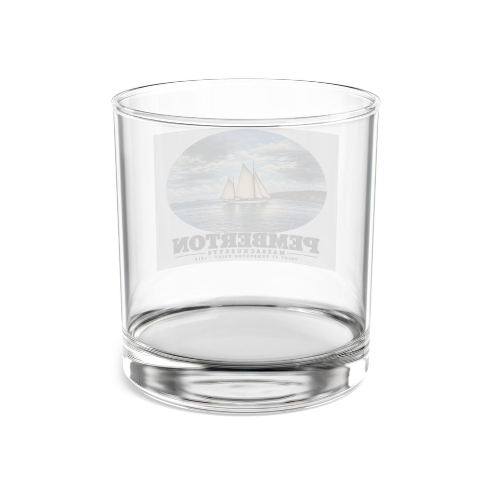 Yacht, Pemberton Hull 10 oz Rocks Glass - Boston Harbor