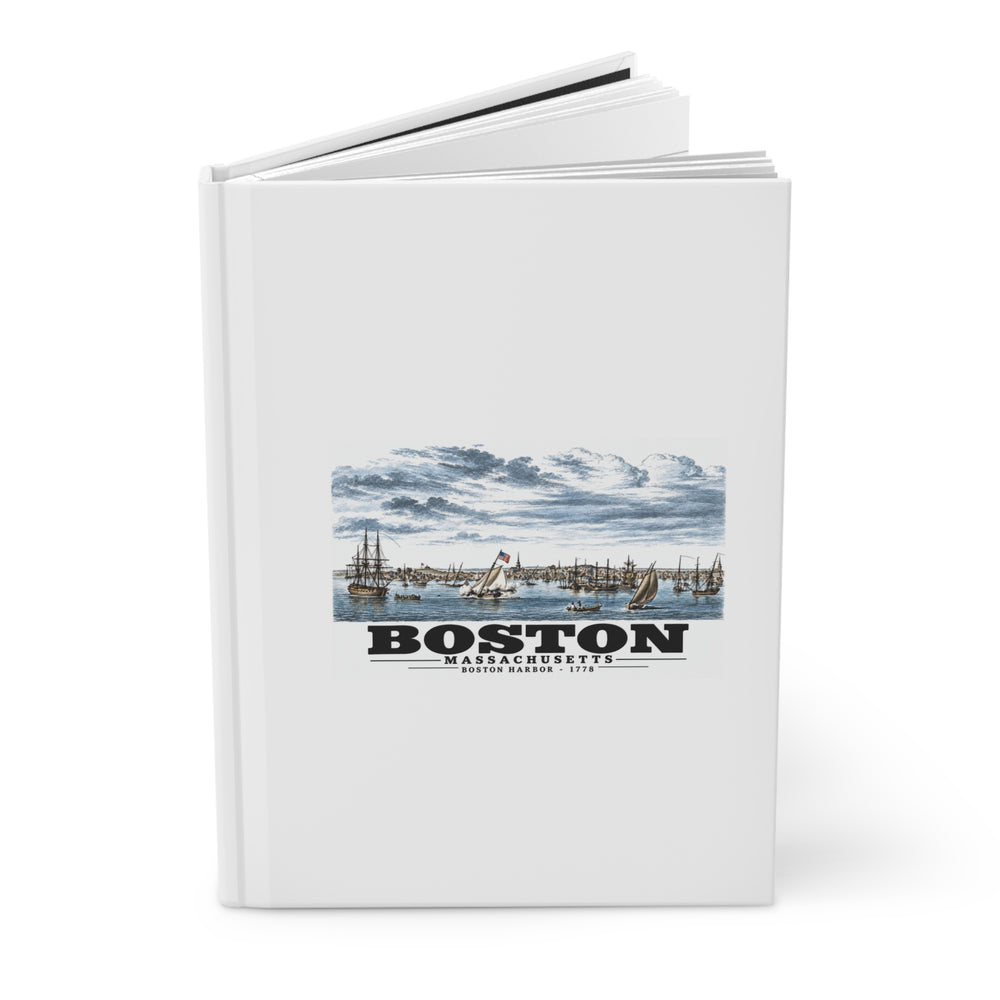 Boston Harbor Matte Hardcover Journal - Boston Harbor