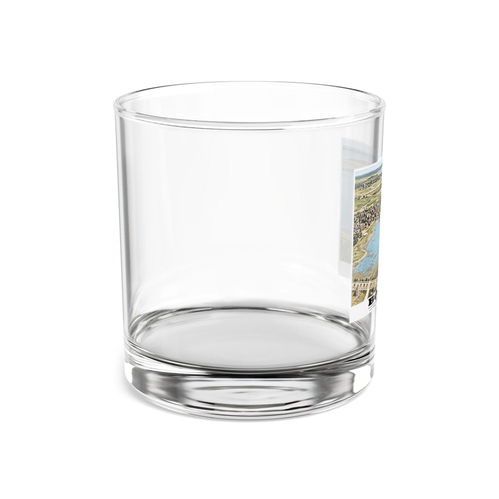 Boston. Chelsea and Revere 10 oz Rocks Glass - Boston Harbor