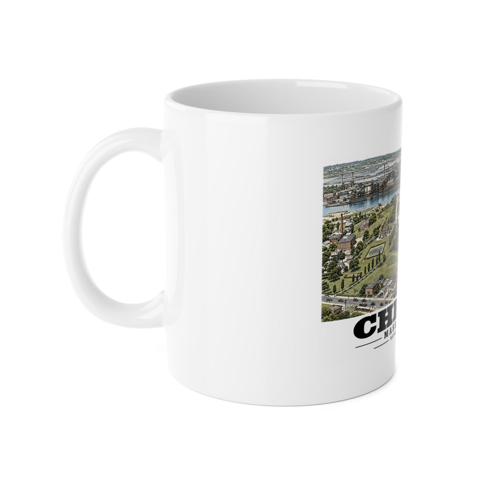 Naval Hospital Chelsea 11 oz White Ceramic Mug - Boston Harbor