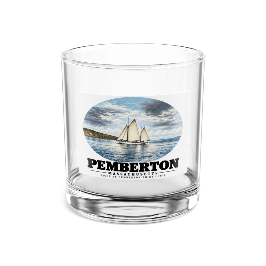 Yacht, Pemberton Hull 10 oz Rocks Glass - Boston Harbor