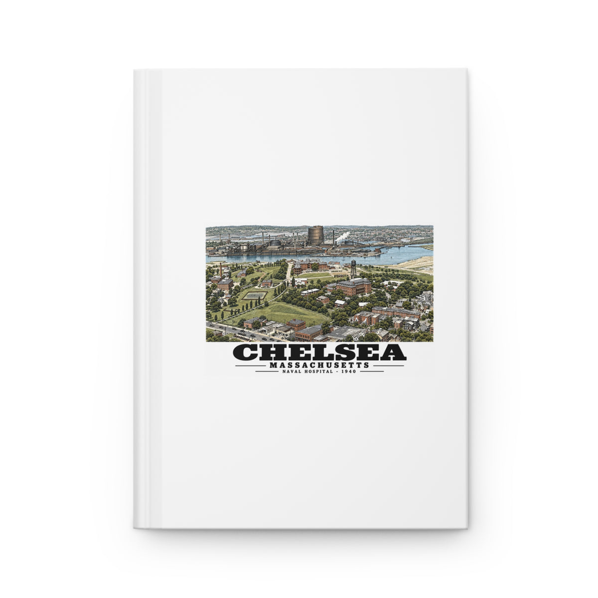 Naval Hospital Chelsea Matte Hardcover Journal - Boston Harbor