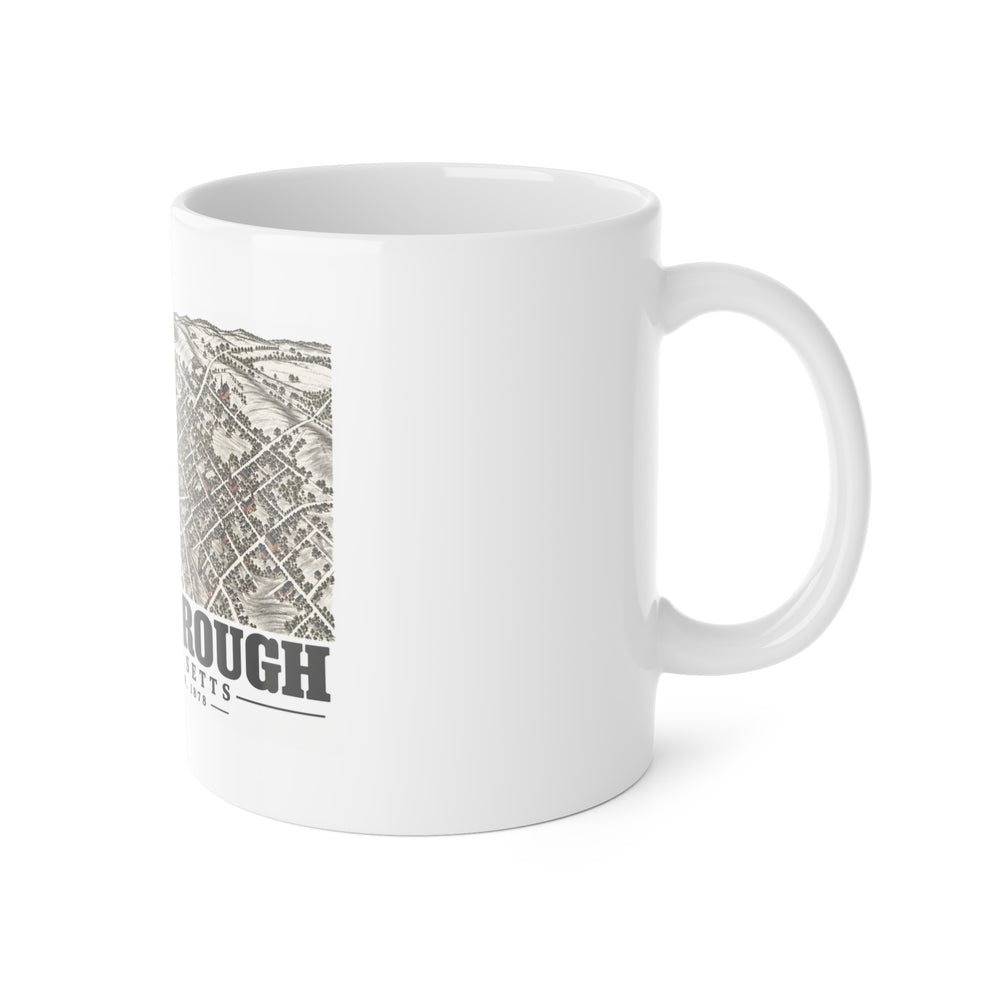 Illustrated Bird'S-Eye View, 1878 in Marlborough on ceramic mug