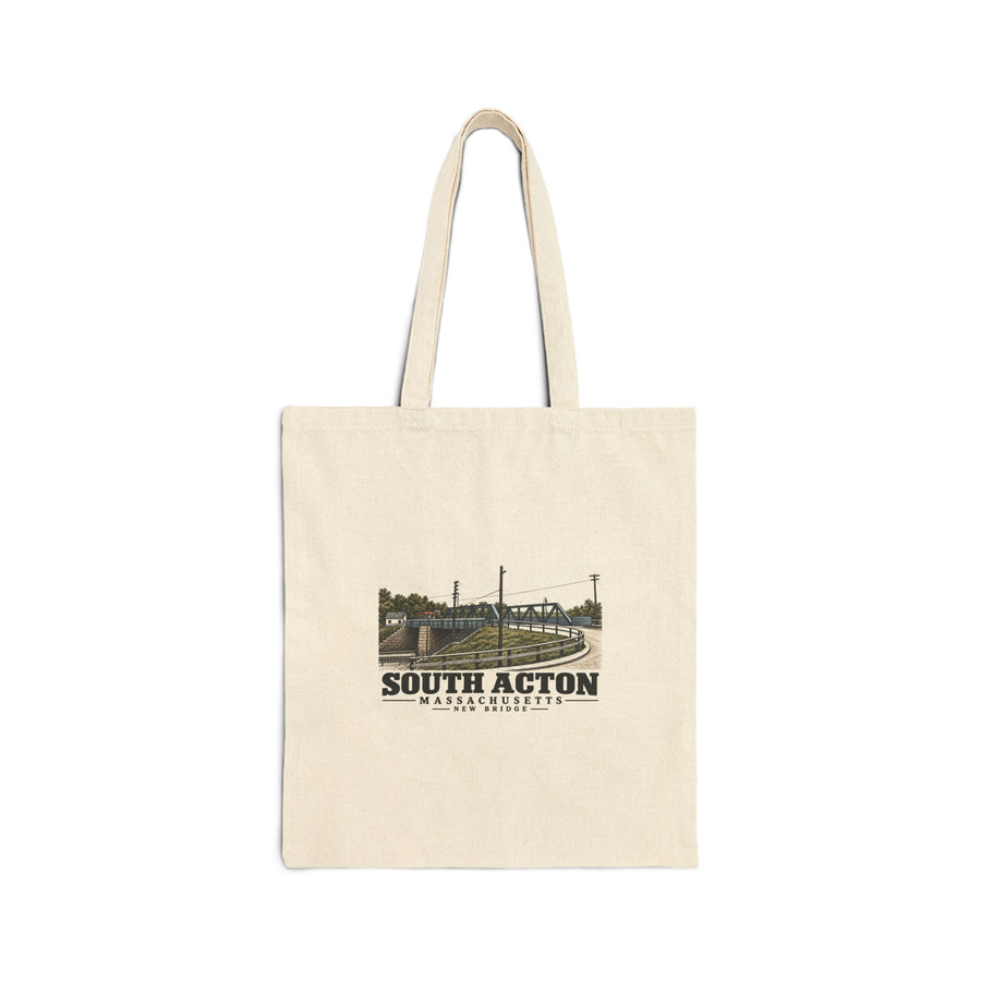 New Bridge Natural + Black Heavy Canvas Tote - Assabet Valley Goods