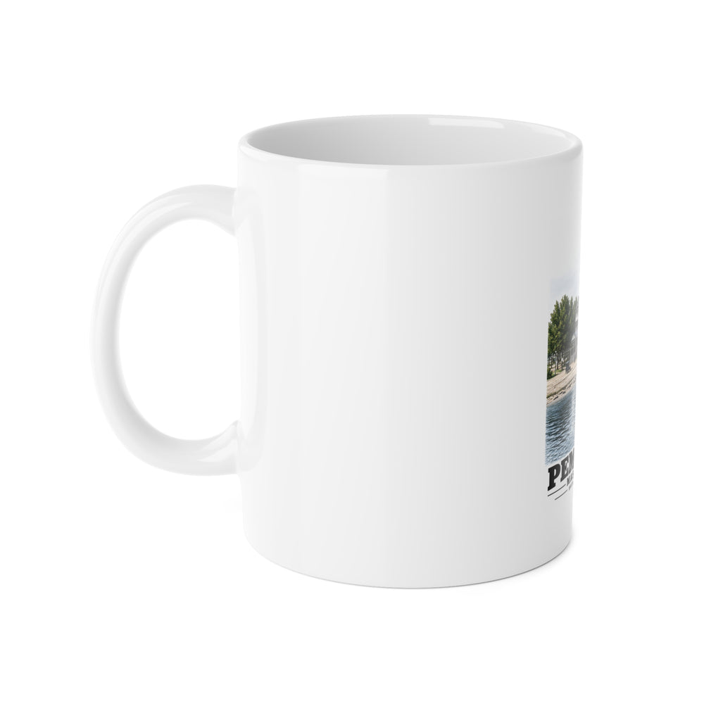 Hotel Pemberton, Nantasket 11 oz White Ceramic Mug - Boston Harbor