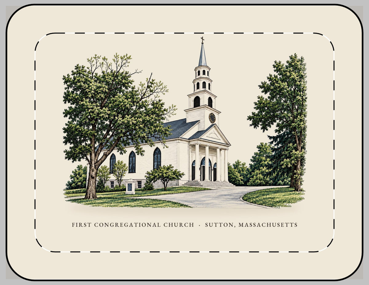 Sutton First Congregational Church Laptop Sleeve