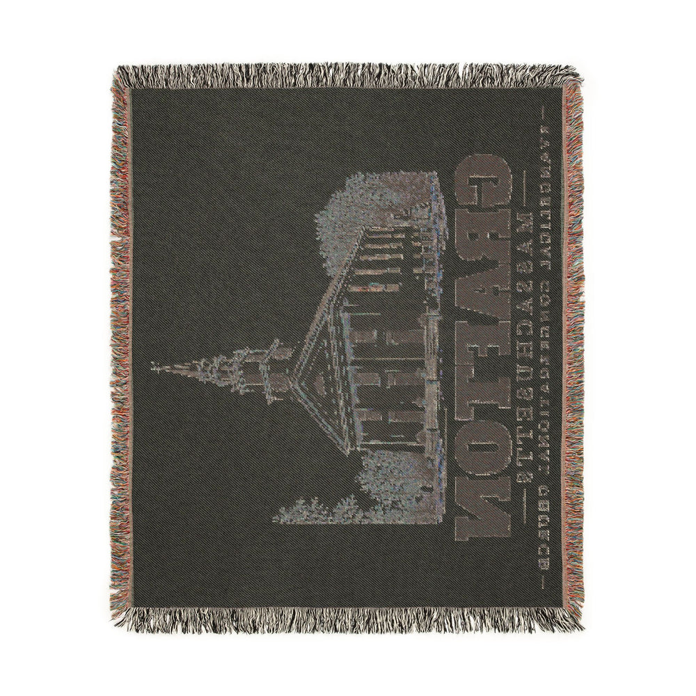 Evangelical Congregational Church — Grafton, Massachusetts woven blanket, product view 4