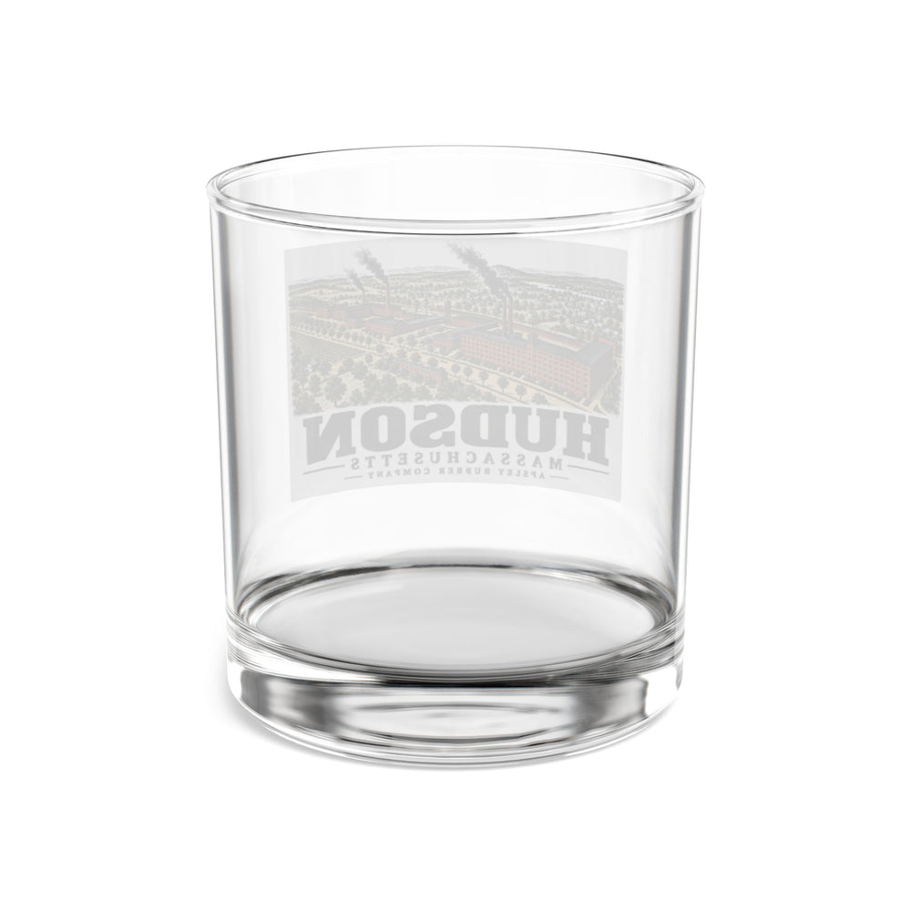 Illustrated Apsley Rubber Company in Hudson on rocks glass