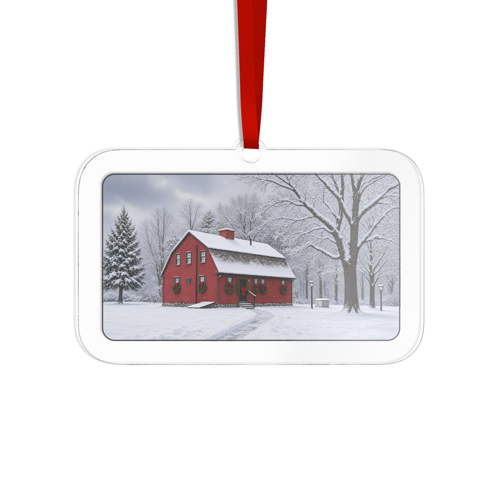 John Farnum House — Uxbridge, MA Christmas Ornament