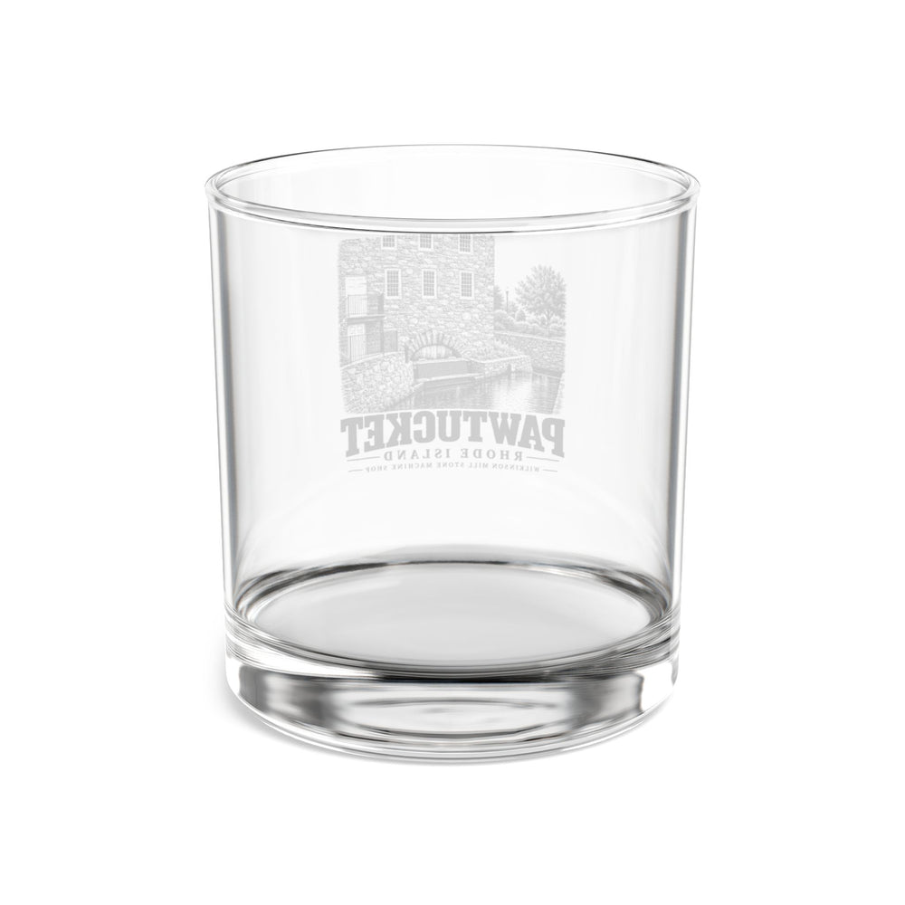 Pawtucket Wilkinson Mill Stone Machine Shop 10 oz Rocks Glass