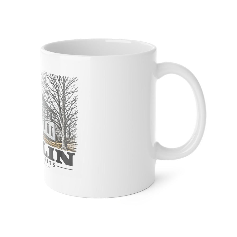 Illustrated Town Hall in Berlin on ceramic mug