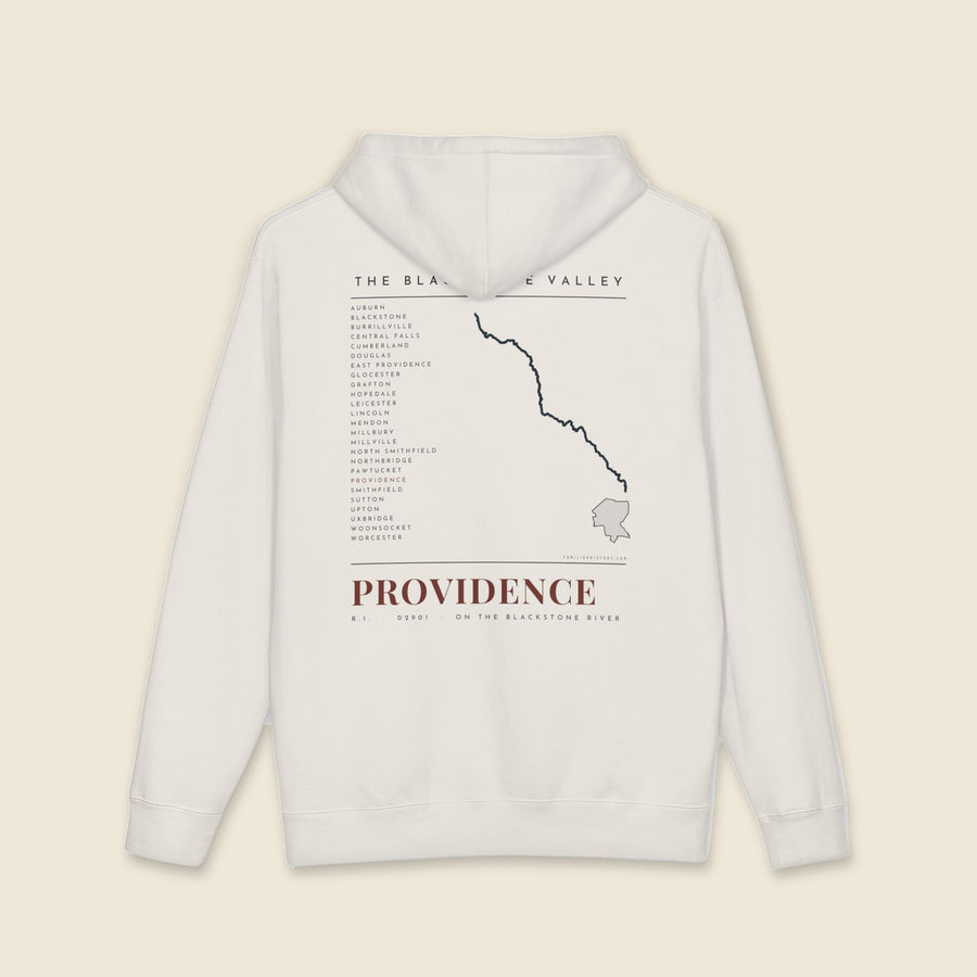 Providence River Map Hoodie