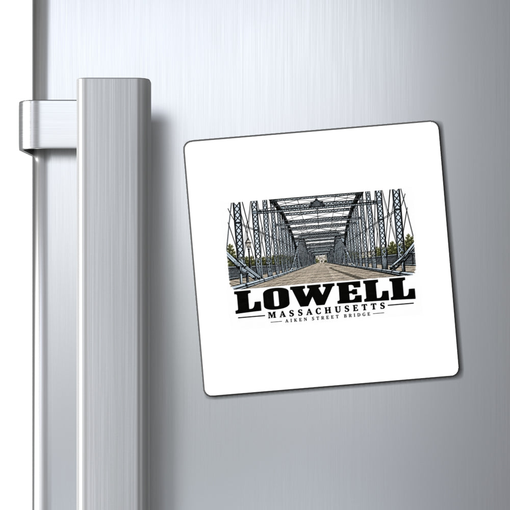 Lowell Aiken Street Bridge 4 in Magnet - Merrimack Valley Goods
