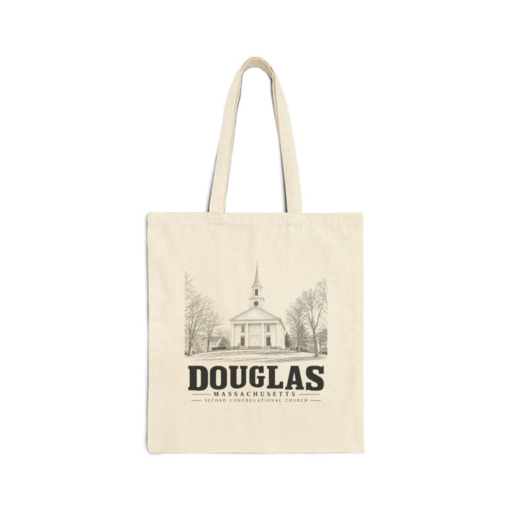 Douglas Second Congregational Church Heavy Canvas Tote - Natural - front product view